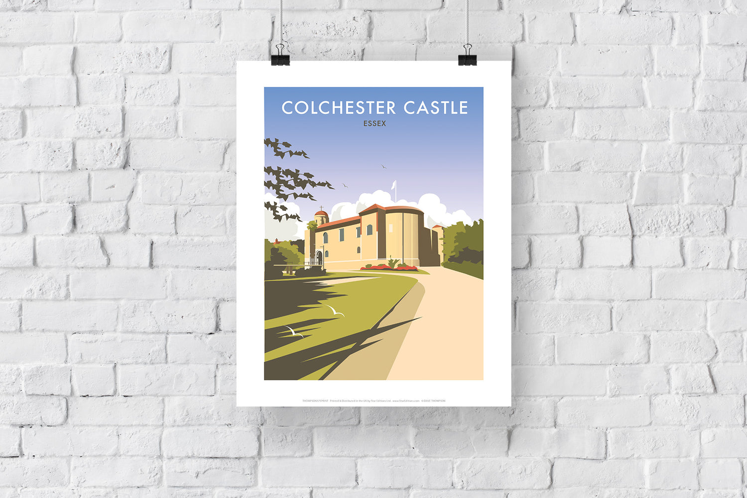 Colchester Castle - Art Print