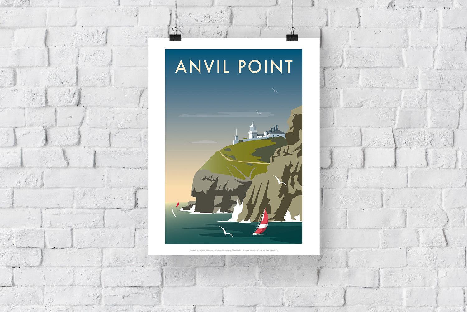 Anvil Point - Art Print