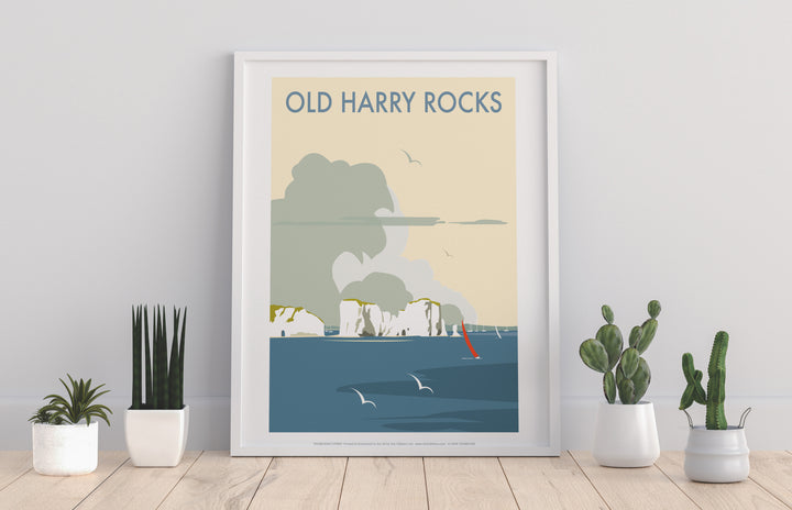 Old Harry Rocks - Art Print