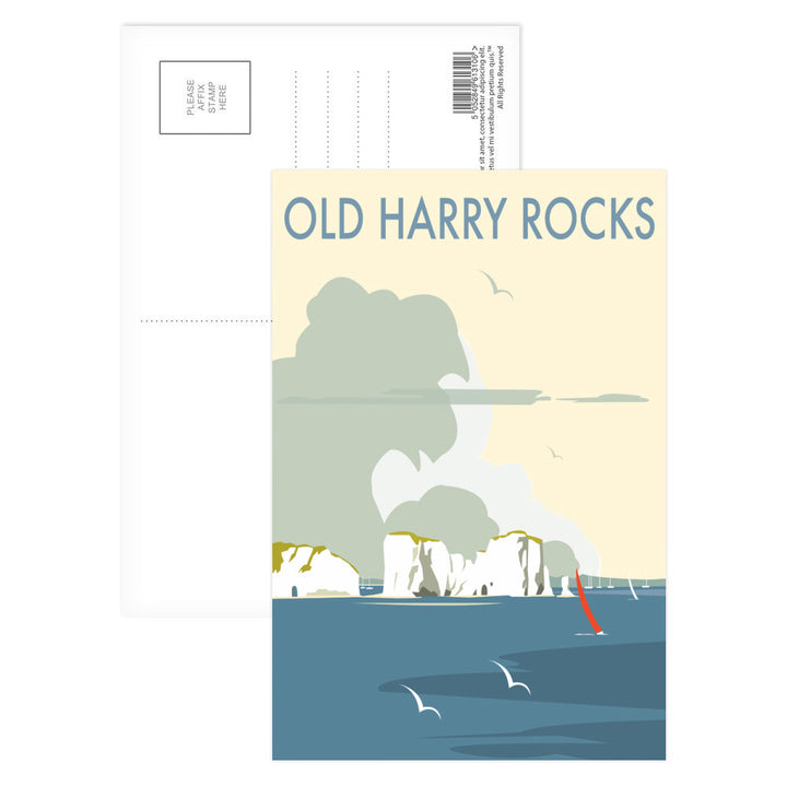 Old Harry Rocks Postcard Pack