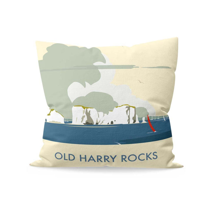 Old Harry Rocks Fibre Filled Cushion