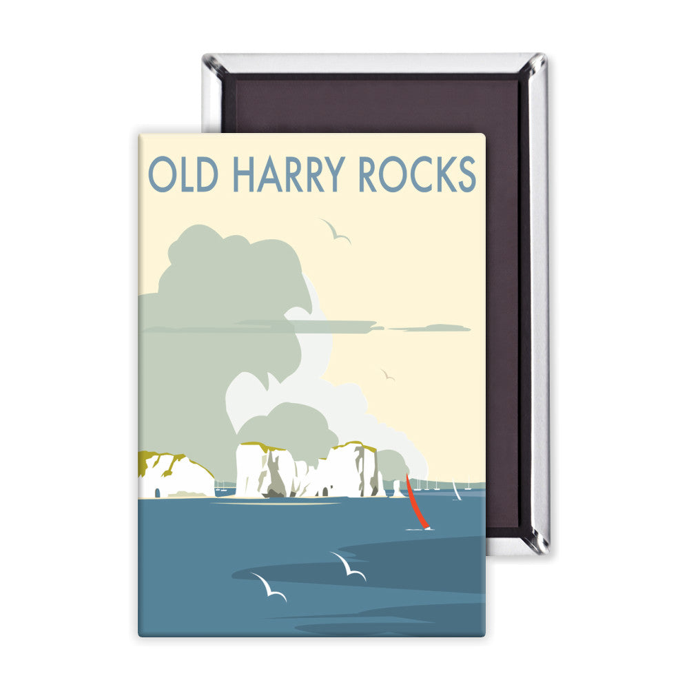 Old Harry Rocks Magnet