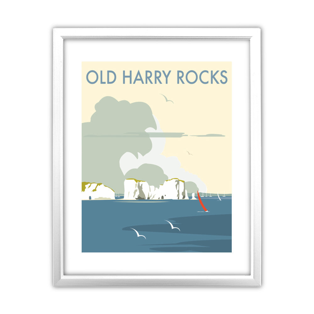 Old Harry Rocks - Art Print