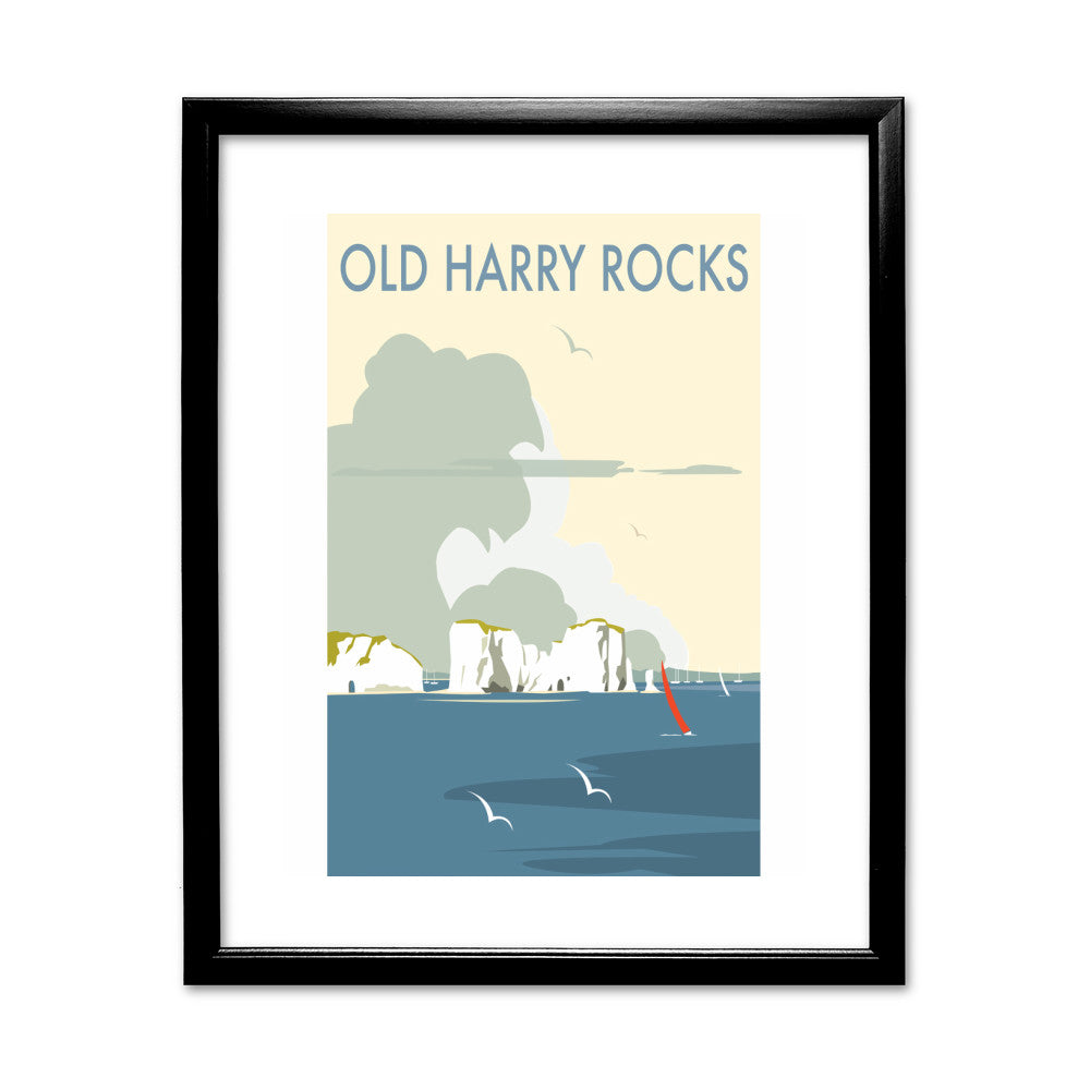 Old Harry Rocks - Art Print