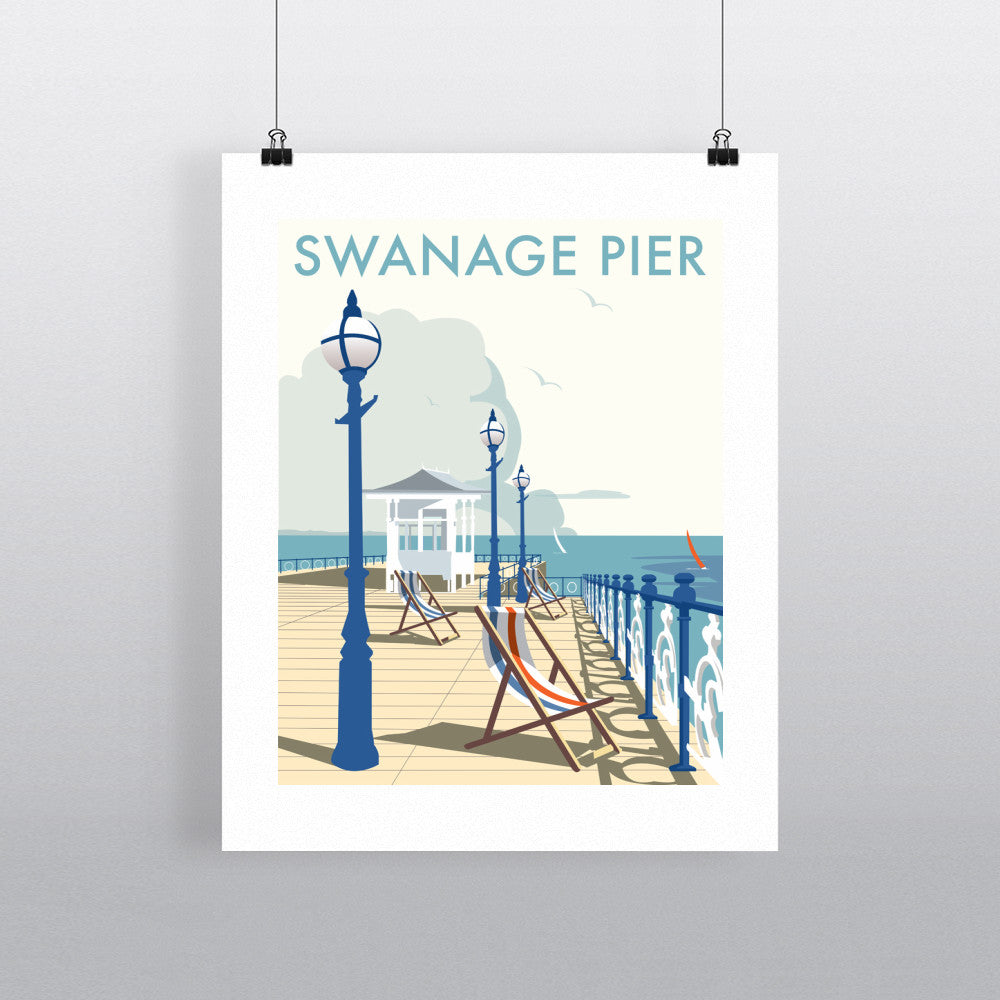Swanage Pier - Art Print