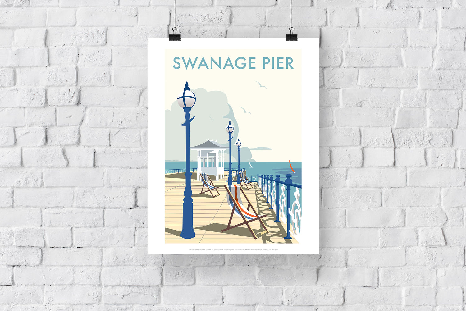 Swanage Pier - Art Print