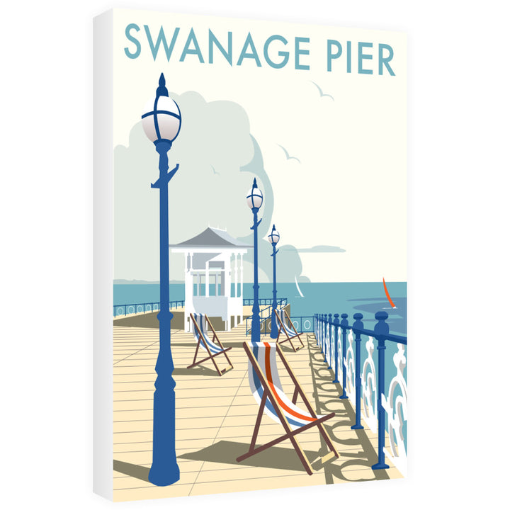 Swanage Pier Canvas