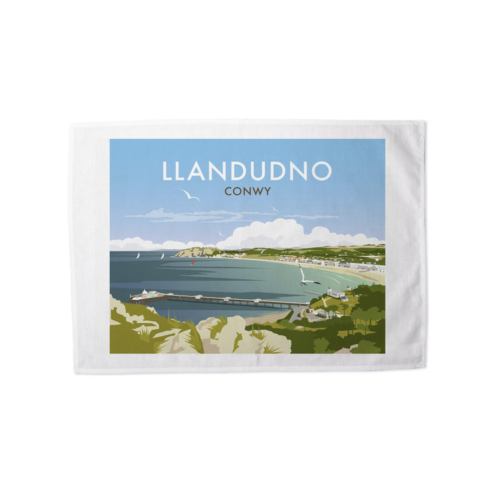 Llandudno, Wales Tea Towel