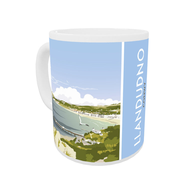 Llandudno, Wales Coloured Insert Mug