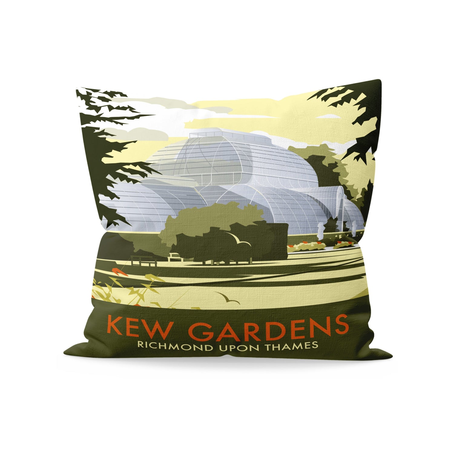 Kew Gardens Fibre Filled Cushion