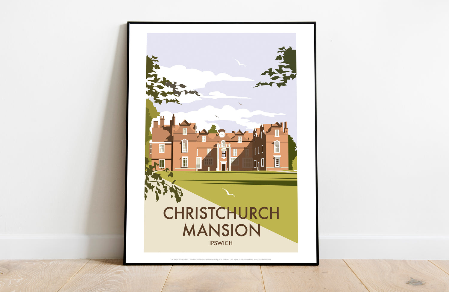 Christchurch Mansion, Ipswich - Art Print