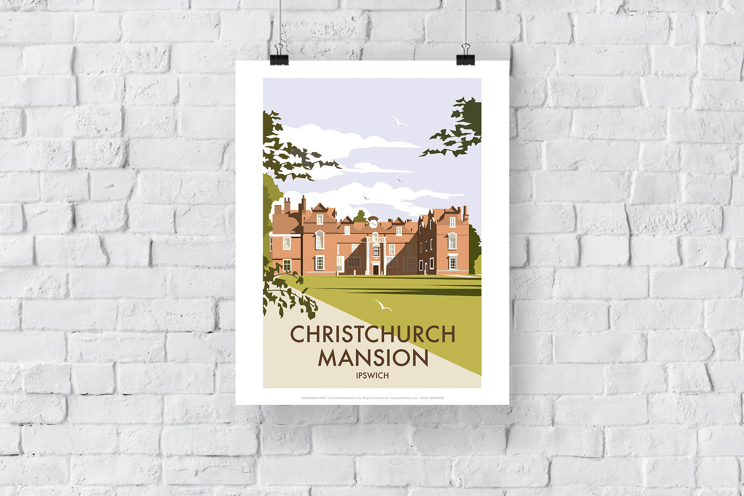 Christchurch Mansion, Ipswich - Art Print