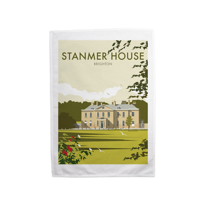 Stanmer House, Brighton Tea Towel