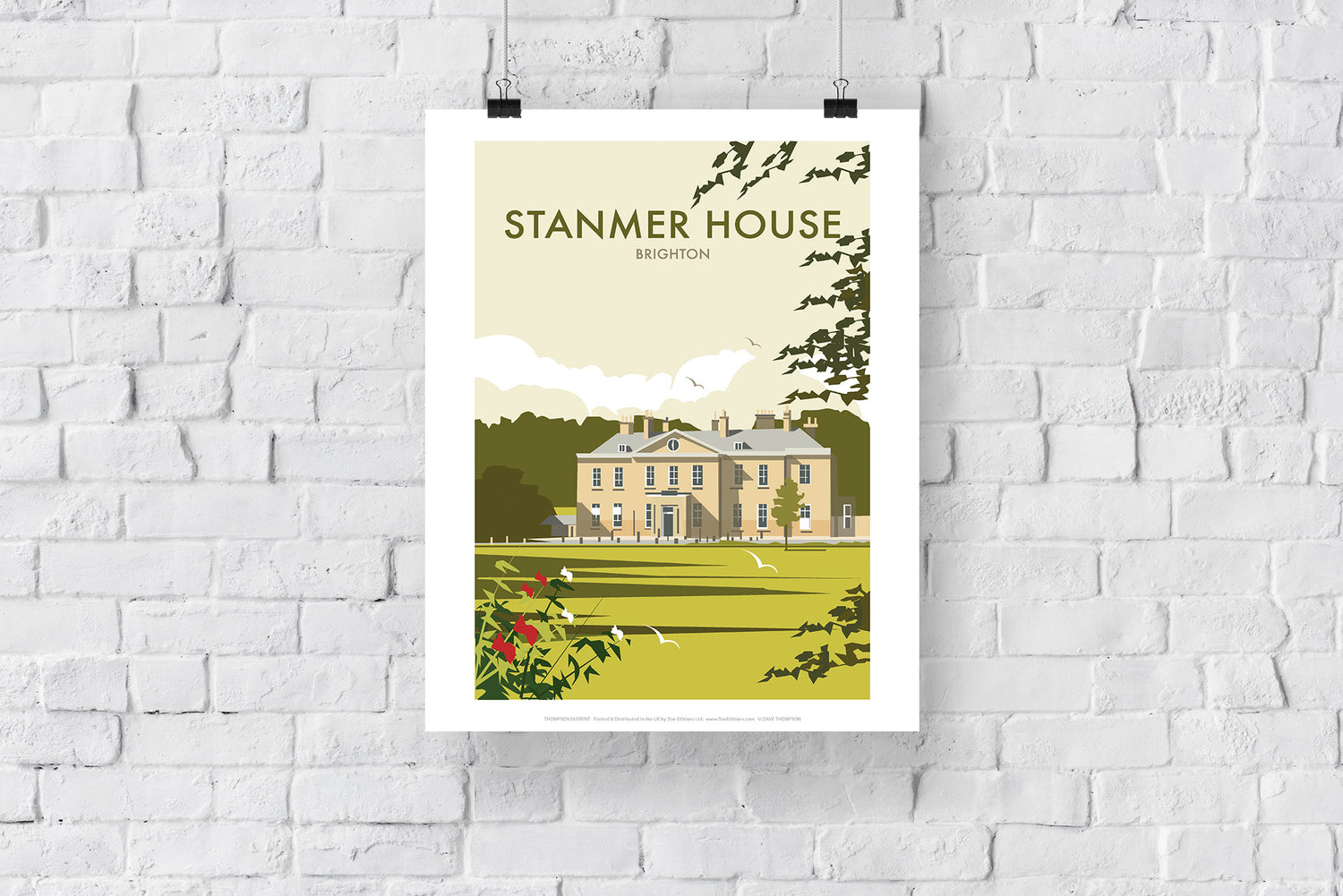 Stanmer House, Brighton - Art Print