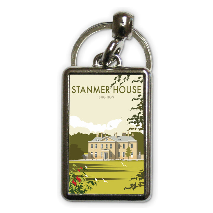 Stanmer House, Brighton Metal Keyring