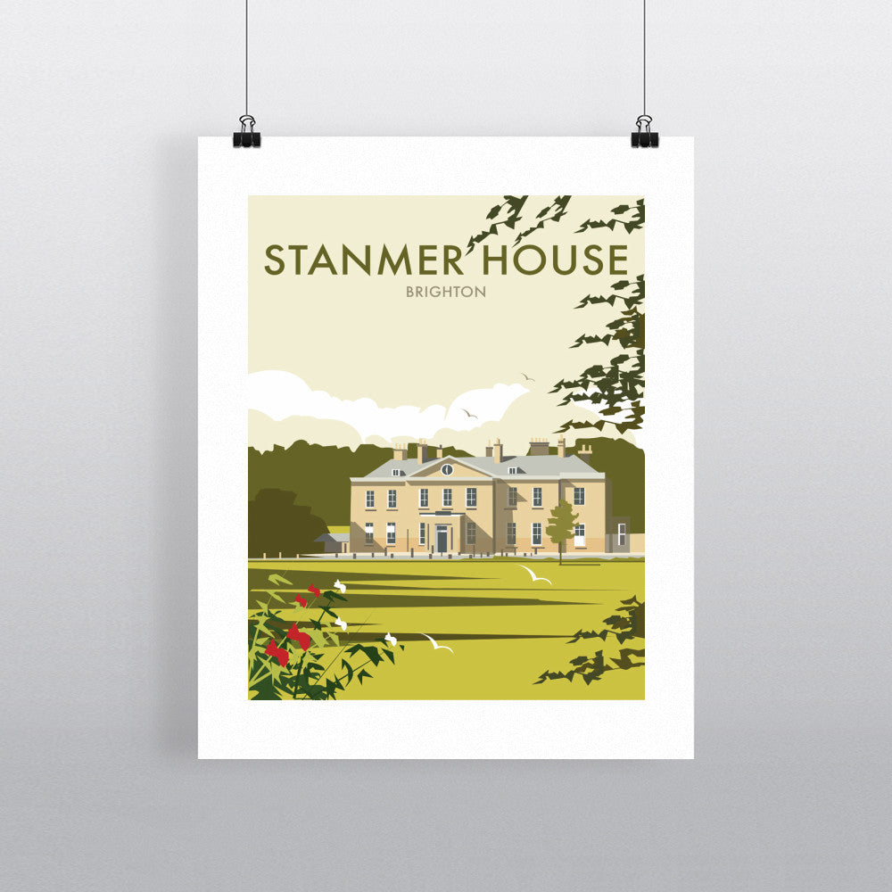 Stanmer House, Brighton - Art Print