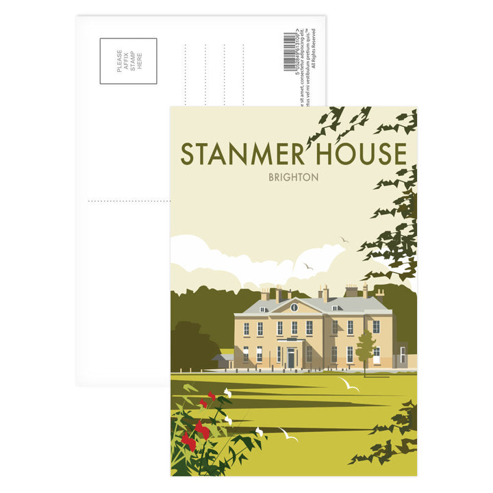 Stanmer House, Brighton Postcard Pack