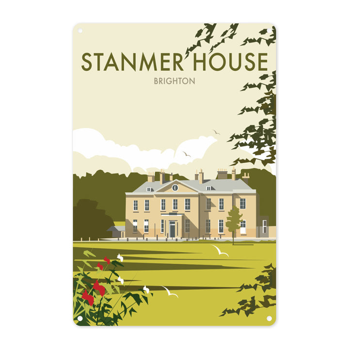 Stanmer House, Brighton Metal Sign