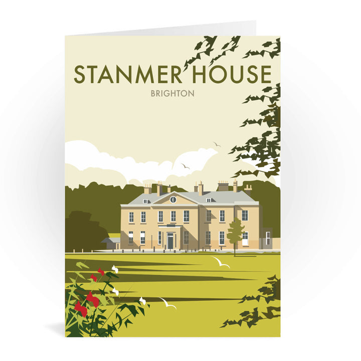 Stanmer House, Brighton Greeting Card 7x5