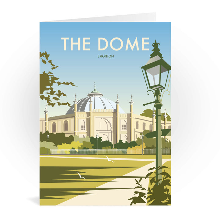 The Dome, Brighton Greeting Card 7x5