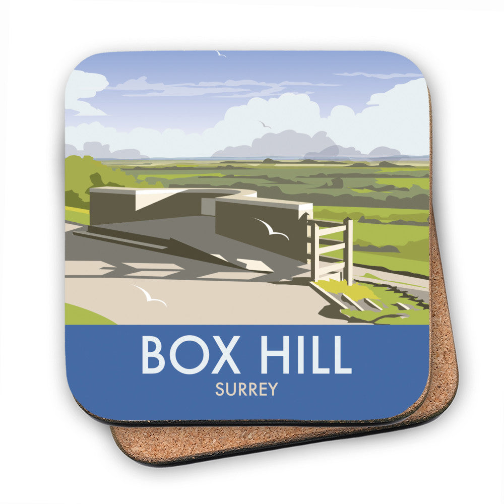 Box Hill, Surrey MDF Coaster