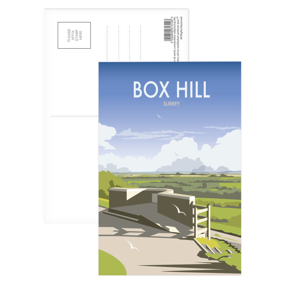 Box Hill, Surrey Postcard Pack