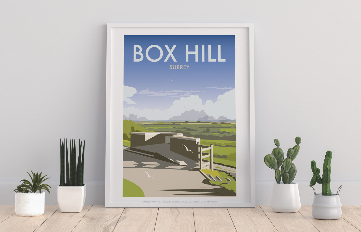 Box Hill, Surrey - Art Print