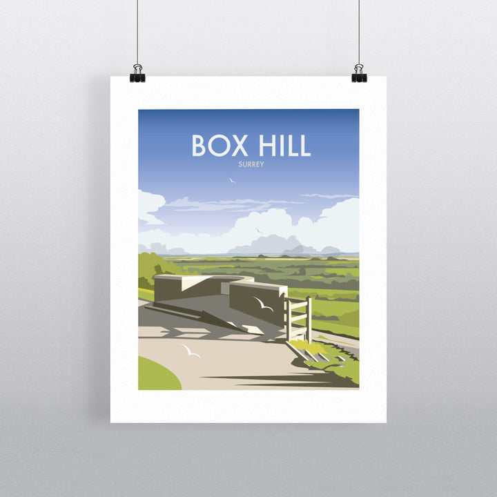 Box Hill, Surrey Fine Art Print