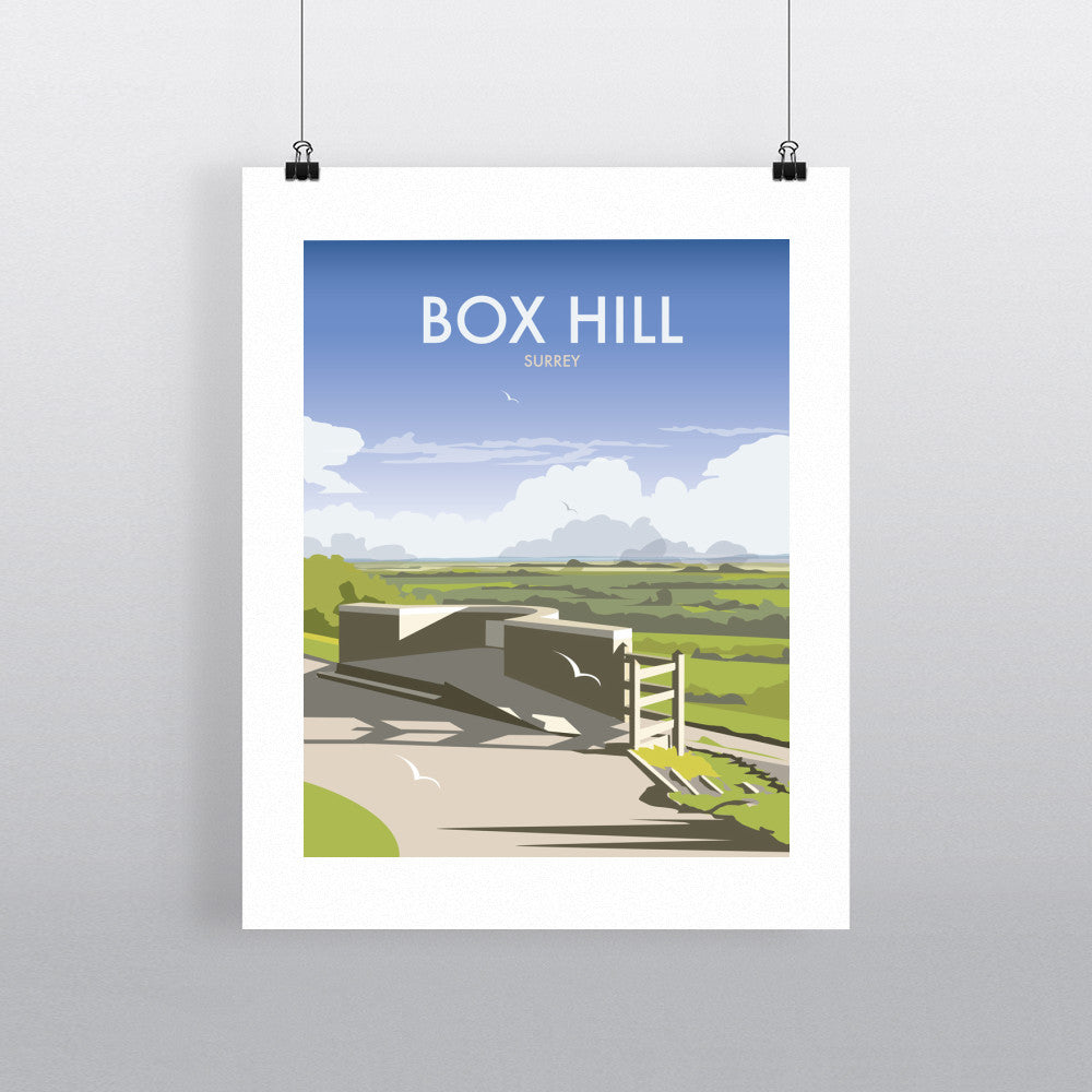 Box Hill, Surrey - Art Print