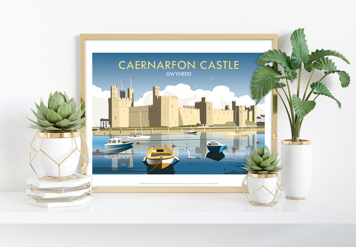 Caernarfon Castle - Art Print