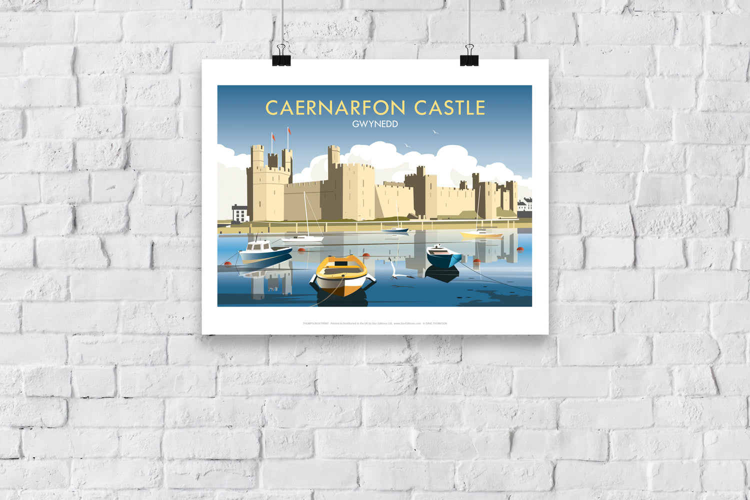 Caernarfon Castle - Art Print