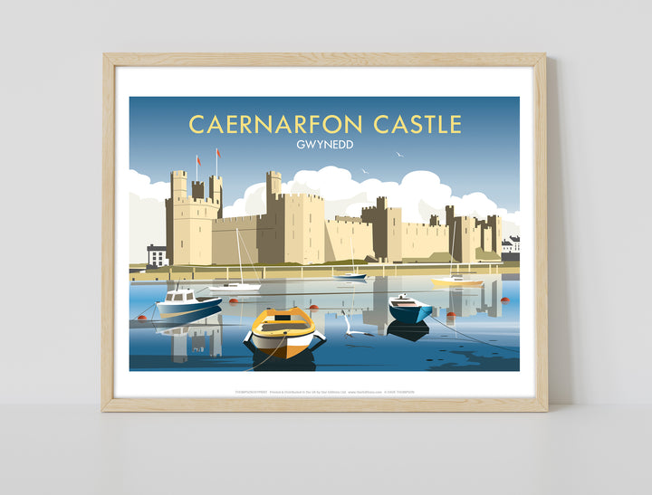 Caernarfon Castle - Art Print