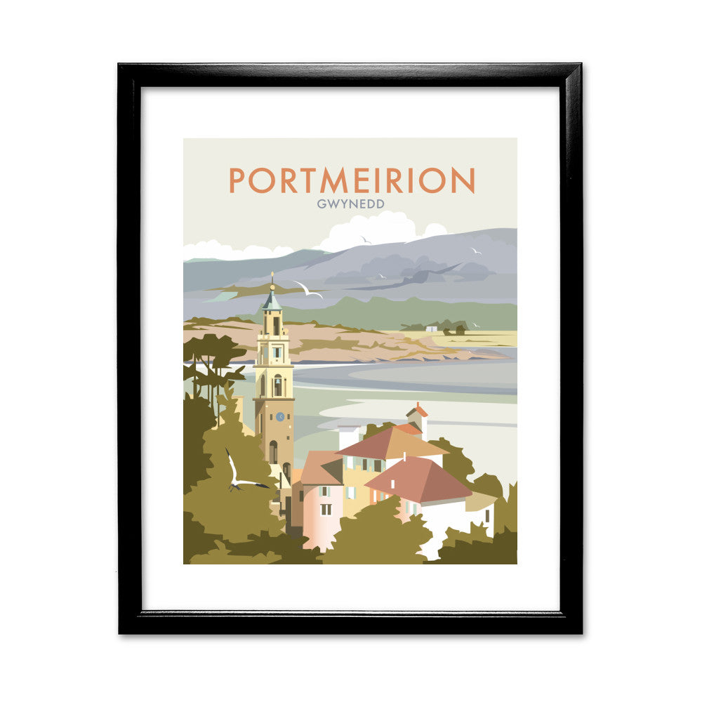 Portmeirion, Wales - Art Print