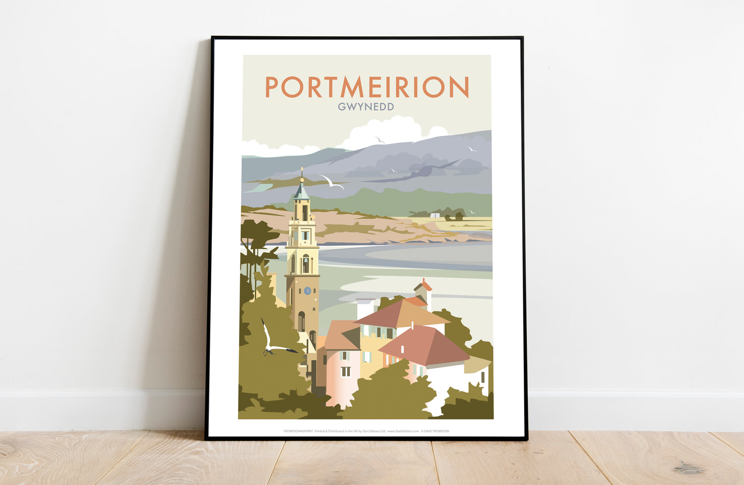 Portmeirion, Wales - Art Print