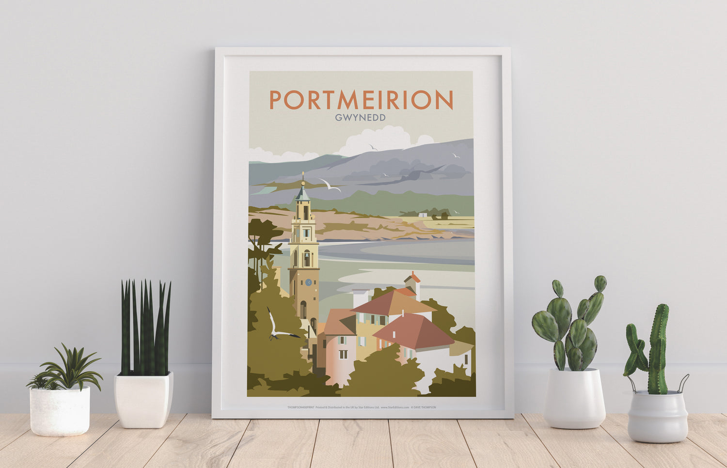 Portmeirion, Wales - Art Print