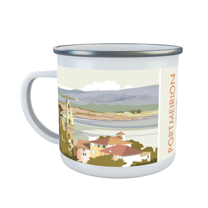 Portmeirion, Wales Enamel Mug