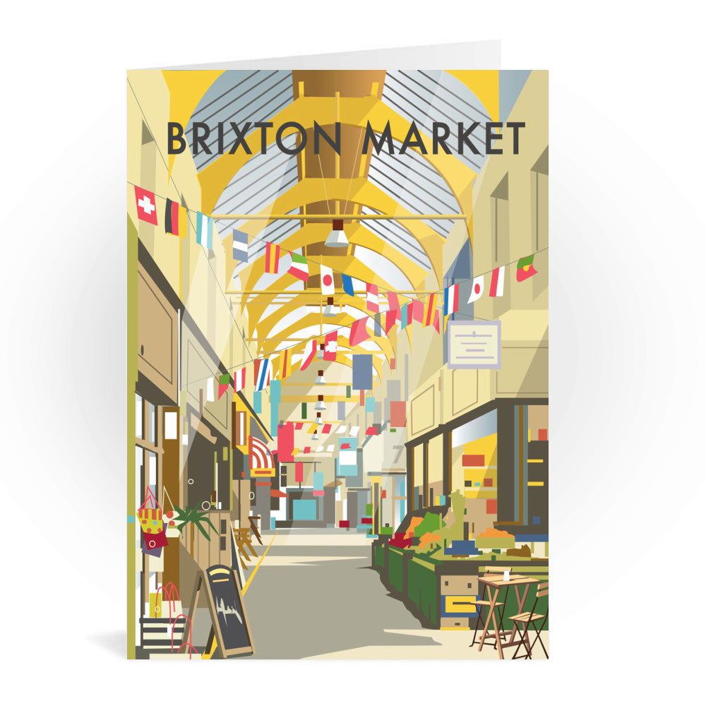 Brixton Market Greeting Card 7x5