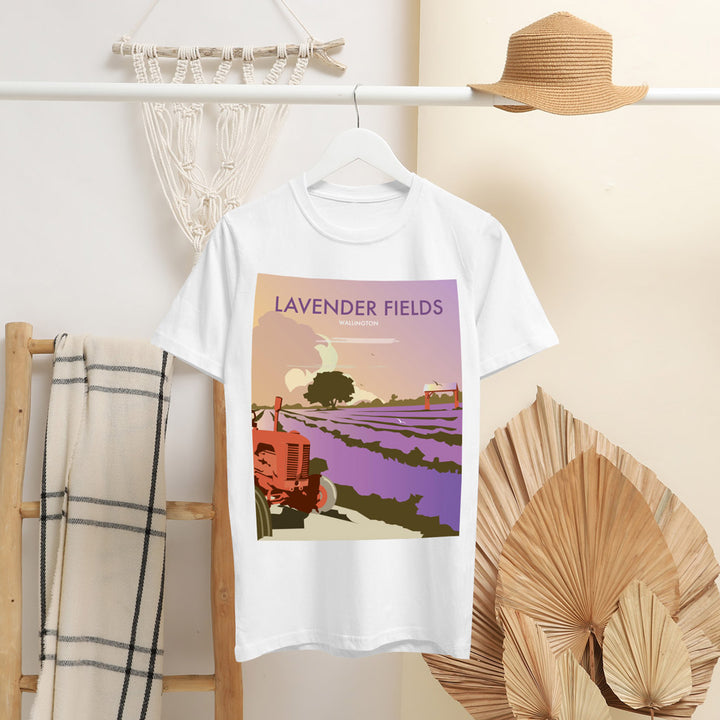 Lavender Fields T-Shirt by Dave Thompson