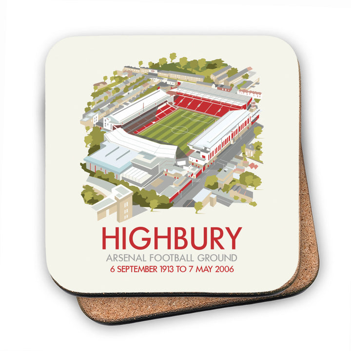 Highbury MDF Coaster
