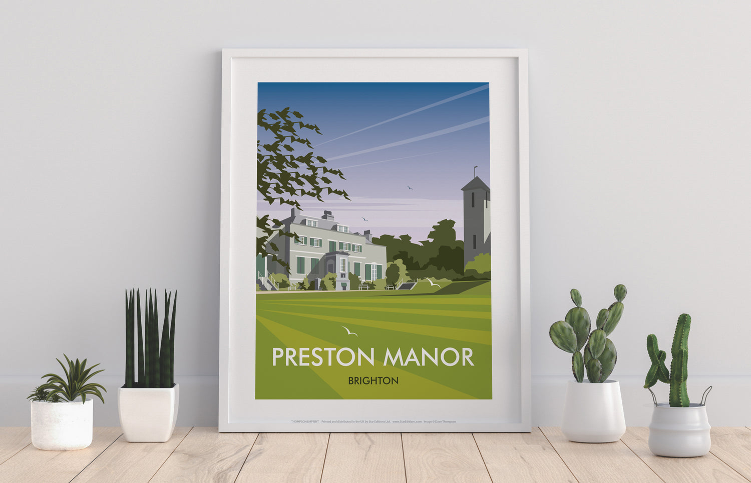 Preston Manor, Brighton - Art Print