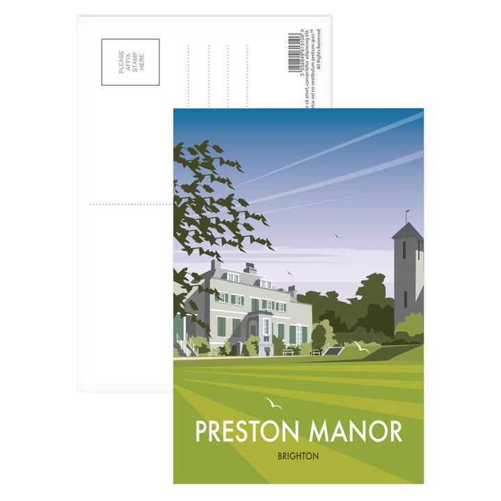 Preston Manor, Brighton Postcard Pack