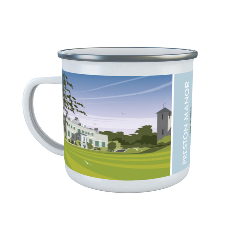 Preston Manor, Brighton Enamel Mug