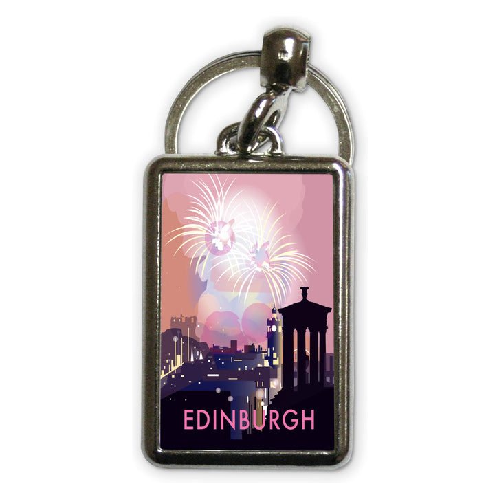 Edinburgh Metal Keyring