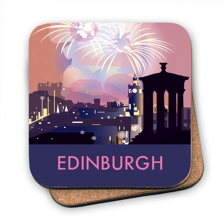 Edinburgh MDF Coaster