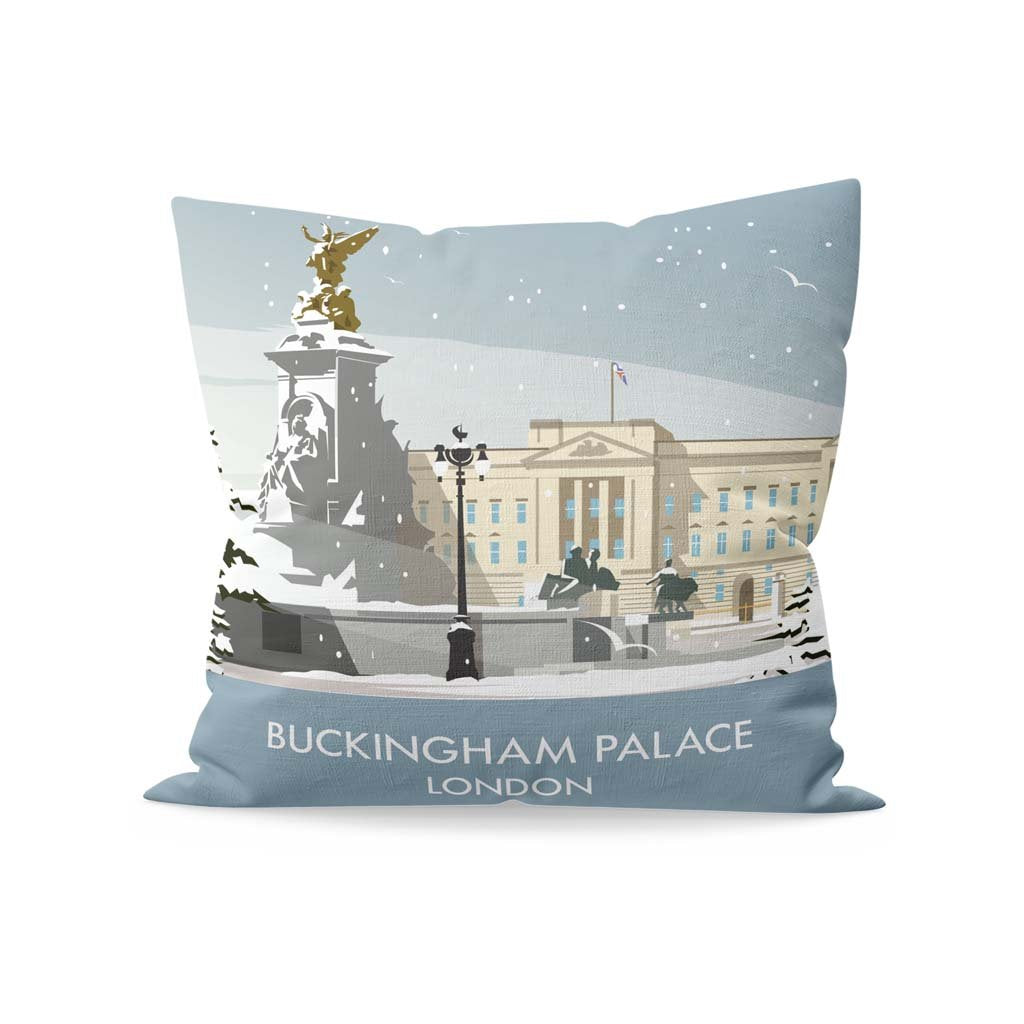 Buckingham Palace Winter Cushion
