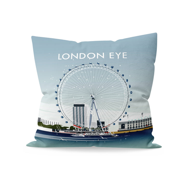 London Eye Winter Cushion