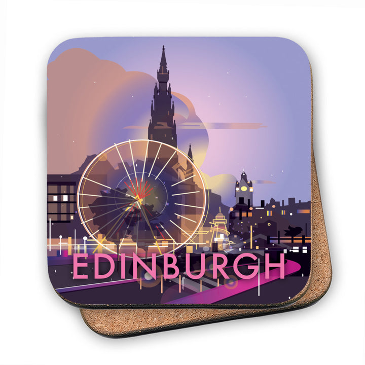 Edinburgh MDF Coaster