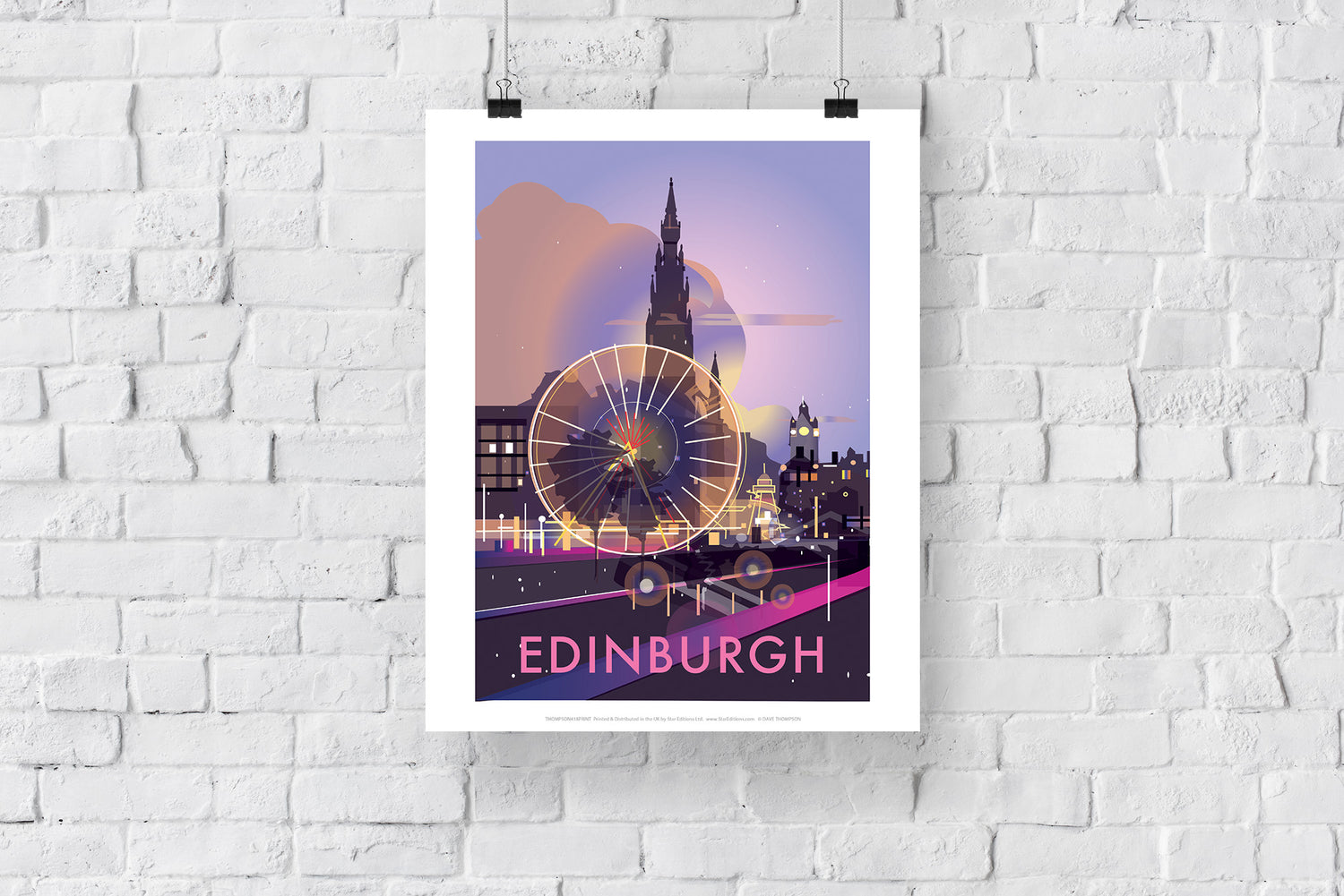 Edinburgh - Art Print