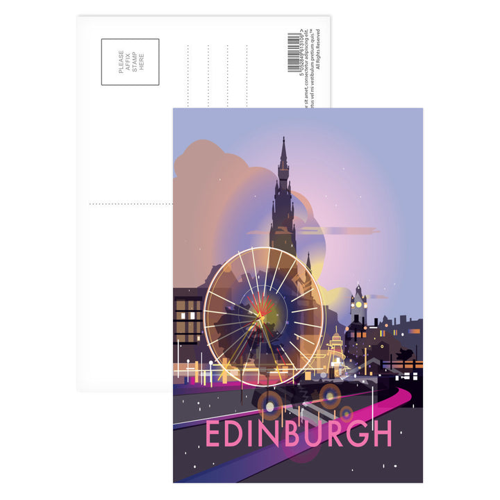 Edinburgh Postcard Pack