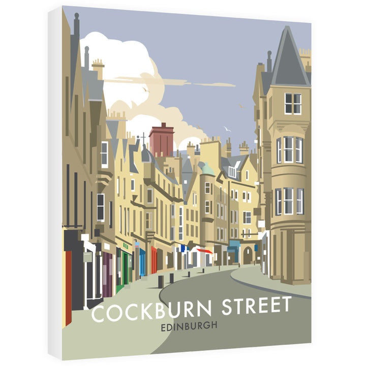 Cockburn Street, Edinburgh Canvas